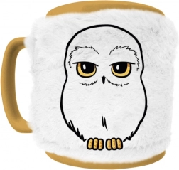 Harry Potter Tasse mit Plüschüberzug Hedwig 440 ml