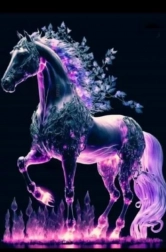 Diamantmalerei Geist des Pferdes 30x40cm