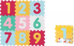 Weiche Schaumstoffblöcke mit Zahlen, 9 Stk.