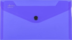 Briefumschlag mit Druckknopf dunkelblau