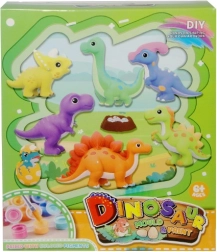 Kreativset Gipsabdrücke Dinosaurier zum Ausmalen