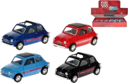 Metallmodellauto FIAT 500 1:24 mit Rückzugsmotor