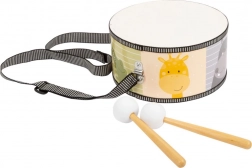 Small Foot Kinder-Trommel Buntes Safari mit Schlägeln