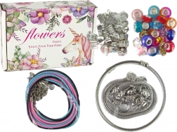 Schmuck-Bastelset mit Perlen und Armbändern