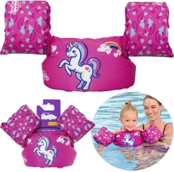 Kinder-Schwimmgürtel mit Armflügeln Puddle Jumper Einhorn 15–30 kg