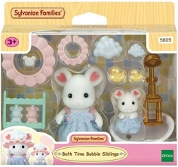 Sylvanian Families Schaumbad – Set mit Marshmallow-Mäusen