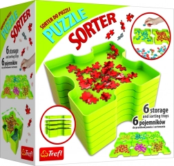 Puzzle-Sortierer mit Zubehör 6 Boxen Trefl