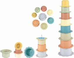 Stapelbecher Turm Blume - 8 Stk