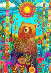 Puzzle Ende der Winterruhe 1000 Teile