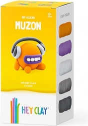 Knetmasse HEY CLAY Shop MUZON – Set zum Gestalten eines Außerirdischen