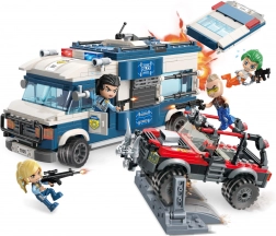 Bausatz Mine City Polizei Entführer gefasst