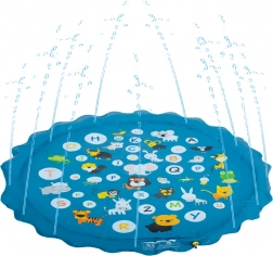 Garten-Wasser-Spielmatte mit Sprinkler 170 cm