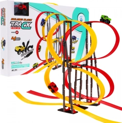 Kinder-Rennstrecke mit Autos und Schleifen 198 Teile