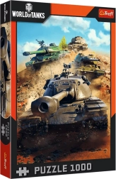 Puzzle 1000 Teile WORLD OF TANKS: Panzer im Gefecht Trefl