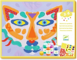 Symmetrische Malerei mit Tiermotiven von Djeco