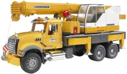 Bruder MACK Granite Autokran LIEBHERR 1:16