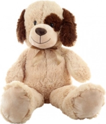 Plüschhund beige 90 cm