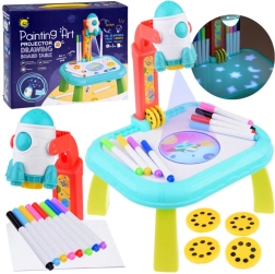 Kinder-Projektionstisch zum Zeichnen Kosmos mit verstellbarem Projektor