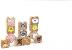 Holz-Balance-Spiel Haustiere