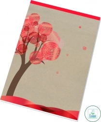 Linierter Notizblock A5 PAPÍRNY BRNO, 50 Blatt