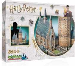 Wrebbit 3D Puzzle Harry Potter: Große Halle von Hogwarts, 850 Teile