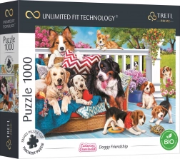 Puzzle Cuteness Overload: Hundefreundschaft 1000 Teile