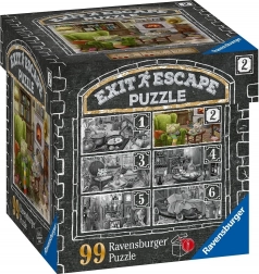 Ravensburger Escape-Spiel EXIT Puzzle Spukhaus: Im Wohnzimmer 99 Teile