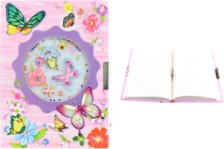 Tagebuch mit Schmetterlingsmotiv für Mädchen