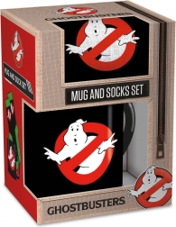 Ghostbusters Herren-Geschenkset – Becher 315 ml und Socken 41–45