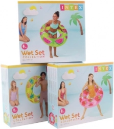 Aufblasbarer Schwimmreifen mit Griffen 107cm