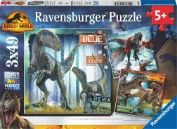 Ravensburger Puzzle Jurassic World: Ein neues Zeitalter 3×49 Teile