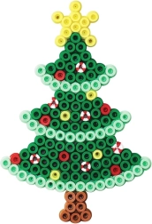 Baum-förmige Steckplatte für Bügelperlen 5 mm