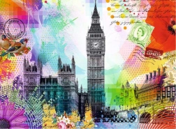 Puzzle Postkarte aus London 500 Teile Ravensburger