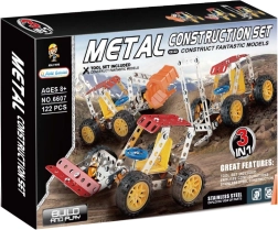 Metallbaukasten – Baumaschine 122 Stk.