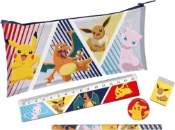 Federmäppchen Pokémon mit Zubehör 19 × 11 cm