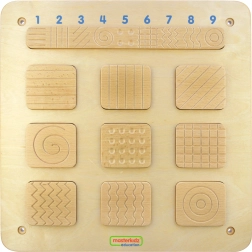 Masterkidz Sinnes-Wandtafel – Texturen erkennen