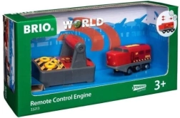 Brio rote Lokomotive mit Fernsteuerung