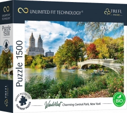 Puzzle TREFL UFT Wanderlust: Magischer Central Park, New York – 1500 Teile
