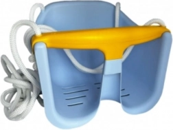 Baby-Schaukel mit Sicherheitsbügel – Blau