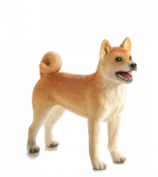 Kunststofffigur Hund Shiba Inu MOJO