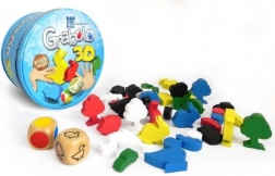 Gesellschaftsspiel Grabolo 3D mit Holzfiguren