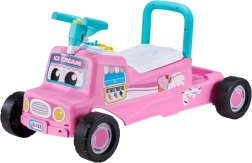 Rosafarbenes Rutschauto Buggy Standard – Eiswagen TINY TOWN