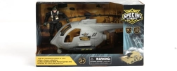 Militärhubschrauber mit Figur und Zubehör