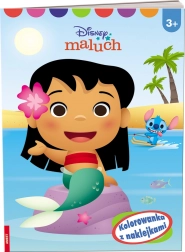 Disney Maluch: Malbuch mit Aufklebern