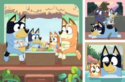 Puzzle Bluey 3x49 Teile