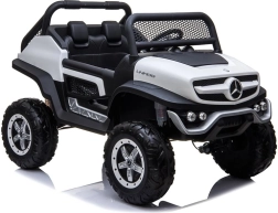 Elektrisches Kinderauto Mercedes-Benz Unimog 4x4 – Weiß