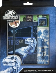 Kreativ-Set Notizbücher mit JURASSIC WORLD Motiv