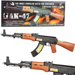 Kinderspielzeug AK-47 mit Licht und Sound 68,5 cm