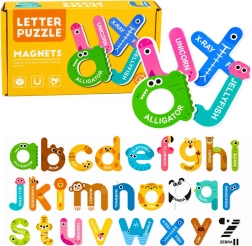 Magnetpuzzle – Lernbuchstaben des Alphabets (26 Stk.)