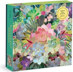 Puzzle GALISON Mosaik mit Sukkulenten 500 Teile